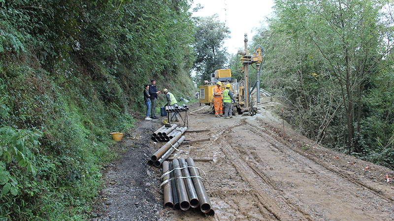 Faltognano, il punto sui lavori per il ripristino della strada