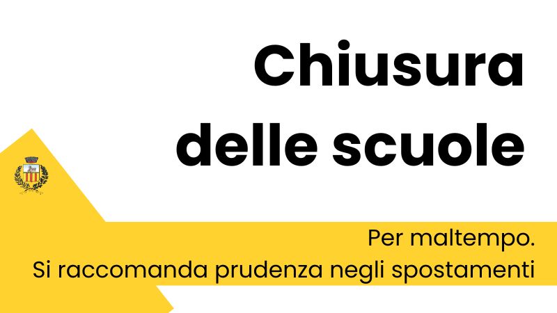 Scuole chiuse nell’Empolese per il maltempo. Si raccomanda prudenza negli spostamenti