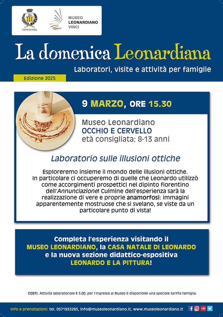 La domenica leonardiana - Occhio e cervello